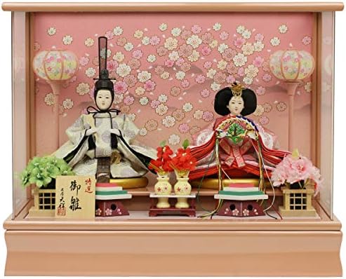 雛人形 ひな人形 コンパクト ピンク ケース入り お祝い 親王飾り 日本全国 送料無料 ケース飾り ひな祭り 初節句