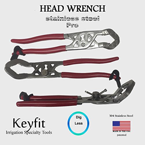 Sprinkler Head Wrench Stainless Steel PRO, Fastest removal, replacement