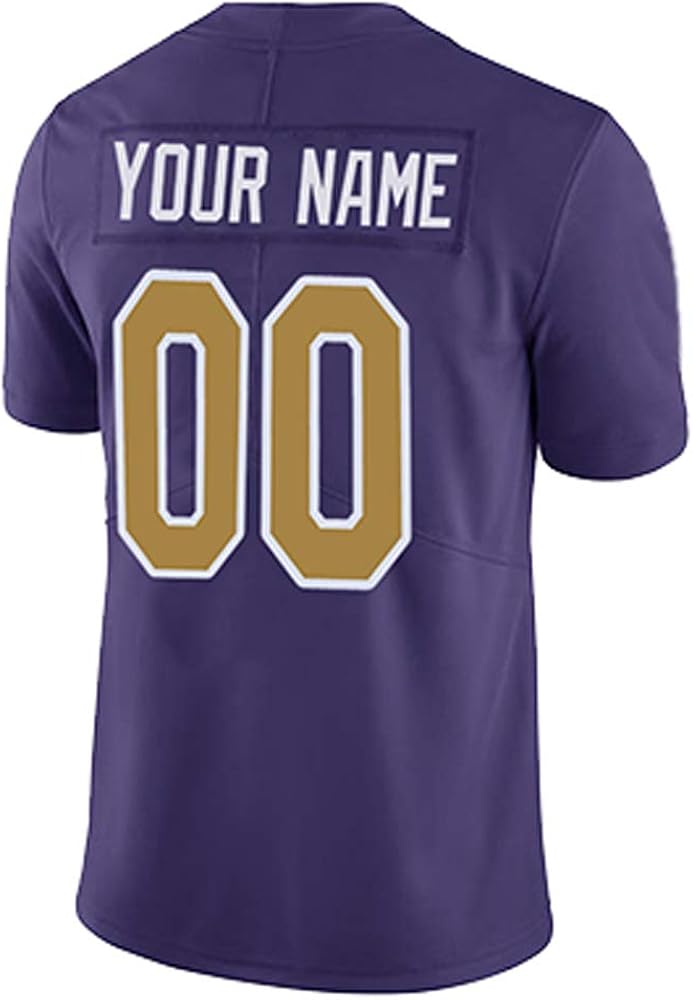 Mens/Womens/Youth Kids Football Jersey Custom American