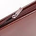Leathario Portfolio Business Folder Padfolio A4 Writing Pad Document Organizer for Men Women Office Conference Notepad Clip Boards