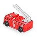 Kaerdun Inductive Train Toy Magic Mini Car Follow Drawn Black Line for Kids (FireTruck)