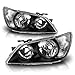 AmeriLite Replacement Projector Headlights Black For 01-05 Lexus IS 300 - Passenger and Driver Side