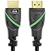Mediabridge Flex Series HDMI Cable (1 Foot) Supports 4K@50/60Hz, High Speed, Hand-Tested, HDMI 2.0 Ready - UHD, 18Gbps, Audio Return Channel primary