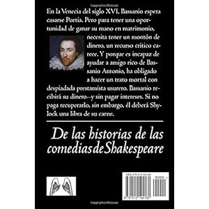 El mercader de Venecia (traduction en espanol): clásico de la literatura de Shakespeare ,libros en español (Spanish Edition)