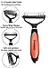 Gonicc Professional Dematting Comb with 2 Sided For Dogs and Cats, 17+9 Precision Teeth, Ergonomically designed, Lifetime Satisfaction Guarantee