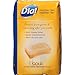 Dial Antibacterial Deodorant Bar Soap, Gold, 4-Ounce Bars, 4 Count