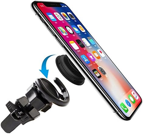 Car Mount for Pop Socket Users Mooley 360° Rotation Air Vent Clip with Adjustable Switch Lock Technology for GPS Navigation and Pickup Truck Fits iPhone X/8/8plus/7/7plus, Samsung Galaxy Note 8