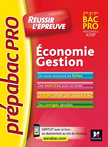 PrepabacPRO - Réussir l'épreuve - Economie-Gestion - Entrainement et révision