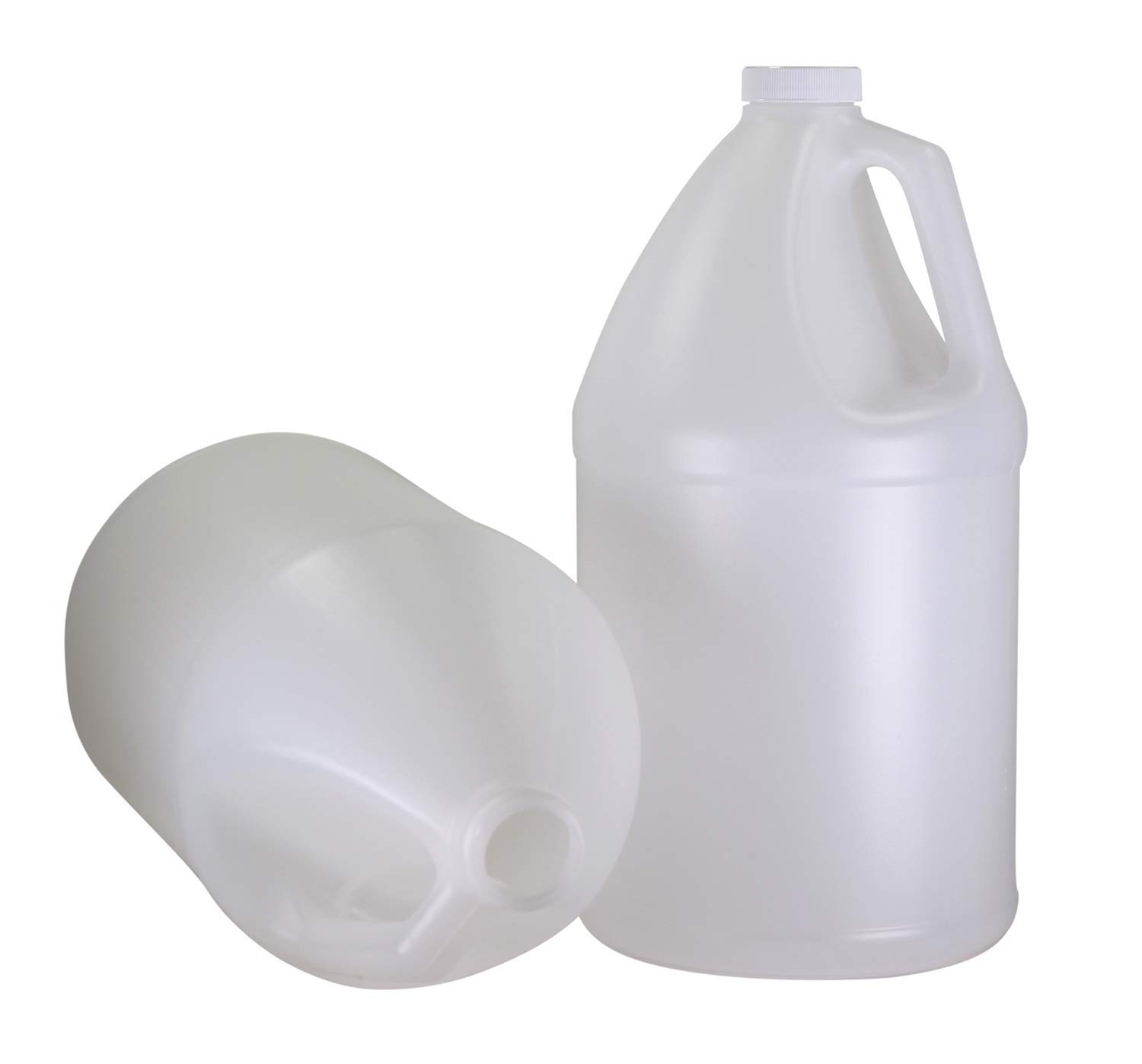 HWL 1Gallon Plastic Jug (4Pack) Reusable w/ Shipping Box, FoodSafe