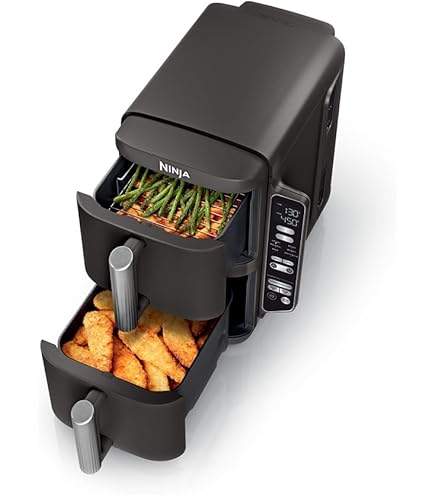 Amazon.com: Air Fryer Silicone Liners for Ninja Double Stack 7.6L
