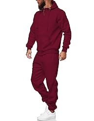 HHGKED Sweat suits men Tracksuits 2 Piece sets