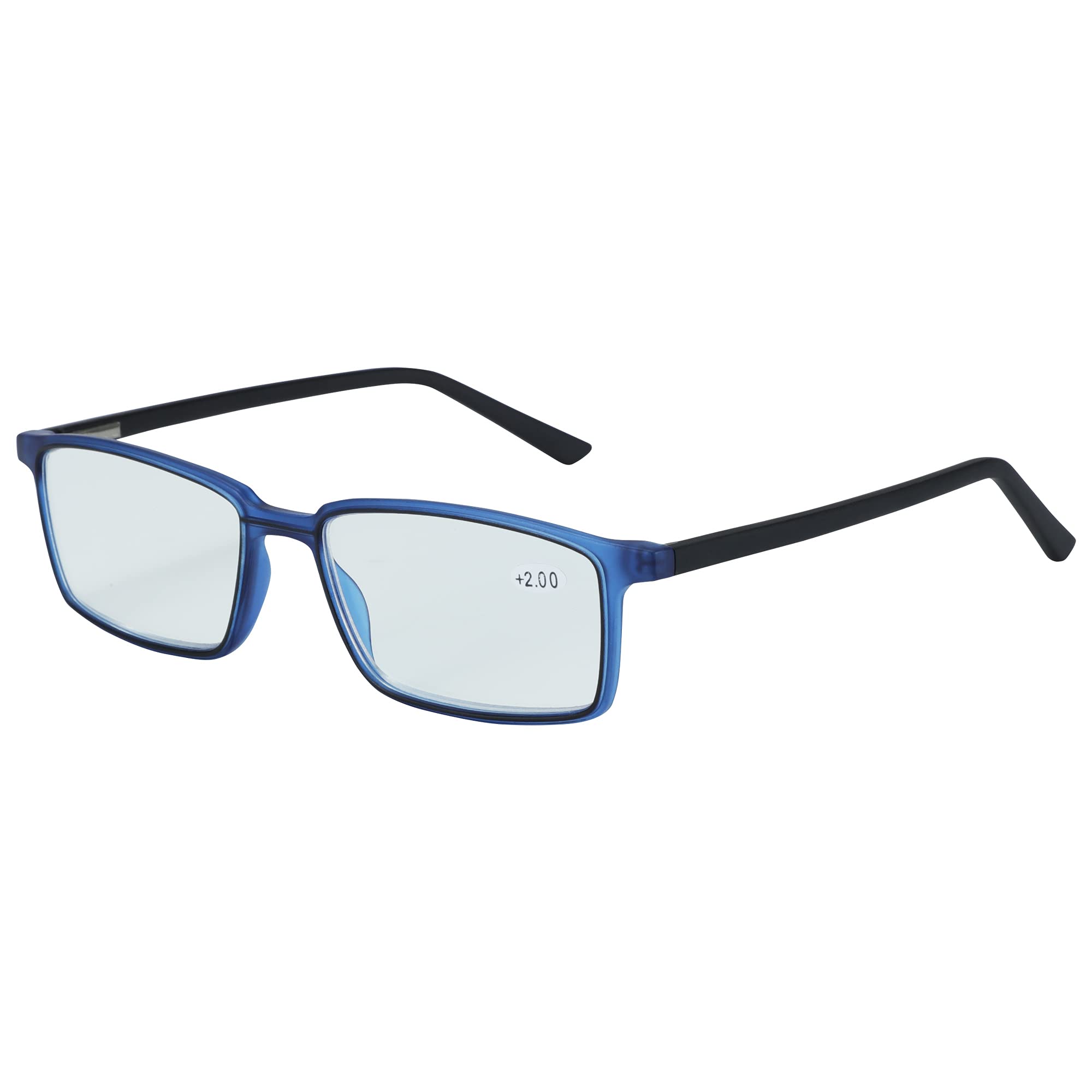 ZENOTTIC Reading Glasses Blue Light Blocking Glasses Lightweight Classic Trendy Stylish for Men and Women