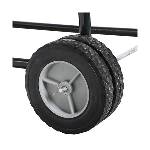 Go2buy-315-LBS-Outboard-Boat-Motor-Stand-Carrier-Cart-Dolly-360-Swivel-Casters-Black