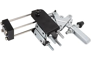 Pneumatic Hold Down Clamp, Pneumatic Clamp Carbon Steel Auto Control Cylinder Pneumatic Hold Down Clamp for Household, Pneuma