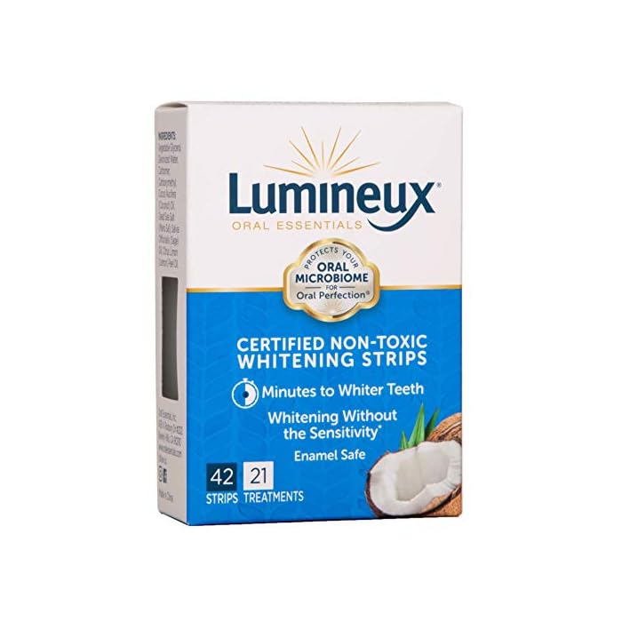 Lumineux Teeth Whitening Strips 21 Treatments - Enamel Safe for Whiter Teeth - Whitening Without the Sensitivity…