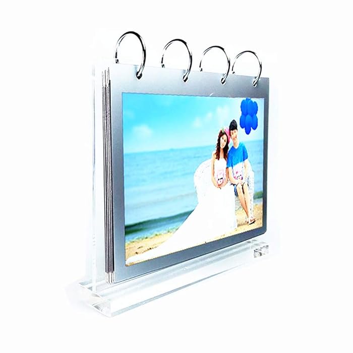 Buy Poster Frame,Sign Stand,Horizontal Display Picture 5x7",Clear