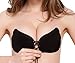 SHDIBA Strapless Gather Bra Self Adhesive Silicone Blackless Invisible Bra Push Up with Drawstring