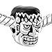 CharmSStory Weird Halloween Dr Frankenstein Charm Beads Charmss for Bracelets