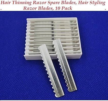 hair thinning razor blade