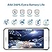 LoHi Battery Case for iPhone 8 Plus / 7 Plus / 6s Plus / 6 Plus 7000mAh Capacity Support Headphones Smart Extended Battery Rechargeable Protective Portable Charger + Free Glass Film 5.5 Black