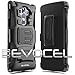Evocel Generation Series Phone Case Compatible with G Vista 2 (2015 Release) with HD Screen Protector and Belt Clip Holster, Black