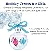 Creativity for Kids 1134000 Sparkling 3D Wonder Paint Kit - Make Your Own Holiday Ornaments (New Packaging) Multicolor