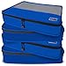 Dot&Dot Medium Packing Cubes for Travel - 4 Piece Luggage Accessories Organizers (4-piece set, Dark Blue)