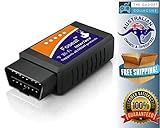 Car WIFI OBD 2 OBD2 OBDII Scan Tool Foseal Scanner Adapter Check Engine Light Diagnostic Tool for iOS & Android