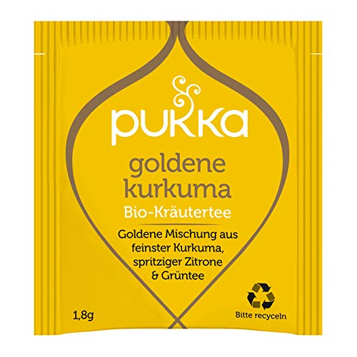 Pukka Bio-Tee Goldene Kurkuma 80 Teebeutel, 4er Pack (4 x 20 beutel) – Bild 4
