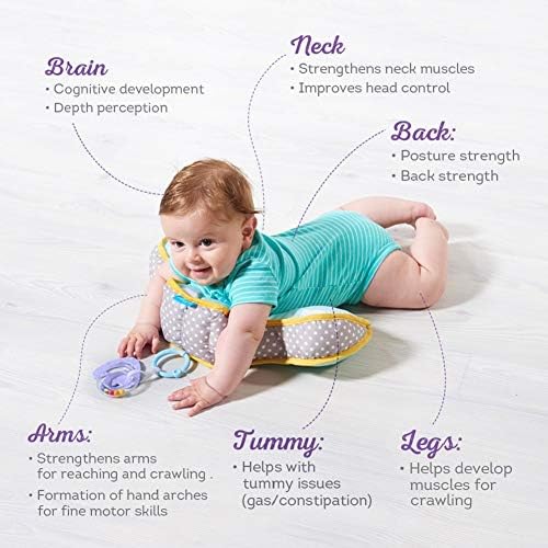 taf toys 2 in 1 tummy time pillow