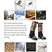 TANDC Outdoor Waterproof Leg Gaiters Camo Breathable Camouflage for Hiking Climbing Hunting Snow Ski Boot Gaiters Guard Legging Leg Cover Wraps