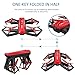 GoolRC T33 WIFI FPV 720P HD Camera Quadcopter Foldable G-sensor Mini RC Selfie Pocket Drone Height Hold One Extra Battery