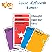 KLOO Learn Spanish Card Game | 'Food & Drink' Vocabulary | Fun for Family Kids Adults School | Speak 100's Words in a Flash | Thousands of Sentences | Juegos de Cartas en Español | 1–4 Players