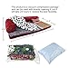Petacc Dog Bed Detachable Dog Sofa Pet Crate Pad, Blanket, Pillow,Summer Sleeping Mat 27.3