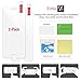 MoKo iPhone 8 Plus/iPhone 7 Plus Screen Protector, [2-Pack][Tempered Glass][Oleophobic Coating][Bubbles-Free] for iPhone 8 Plus / 7 Plus / 6s Plus / 6 Plus, 5.5