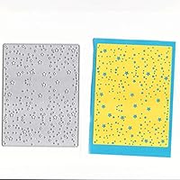 Hukai Star Background Metal Cutting Dies Stencil DIY Scrapbooking Album Stamp Paper Card Embossing Crafts Decor,Good Gift for Your Kids to Cultivate Their Hands-on Ability