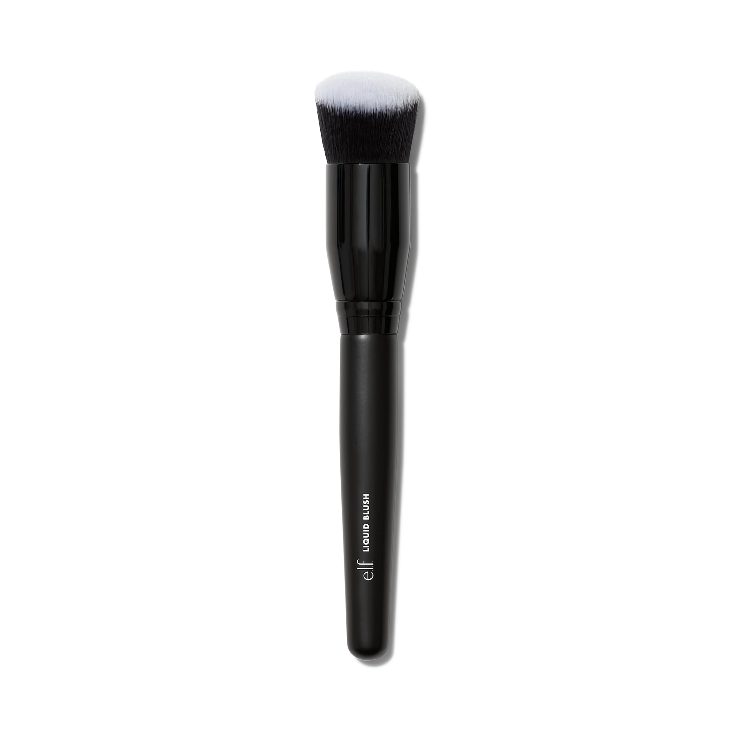 e.l.f. Camo Liquid Blush Brush, Angled Blush Brush Ideal For Applying & Blending Colours On Cheeks, Soft, Dense Bristles, Vegan & Cruelty-free