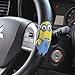 Despicable Me - Minion Stuart Waving - Deluxe Car 1 Piece Steering Wheel Cover