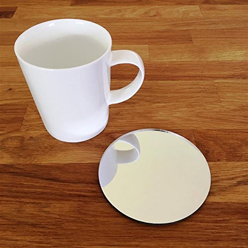 Super Cool Creations Coasters - Round - Mirrored - 8 Set