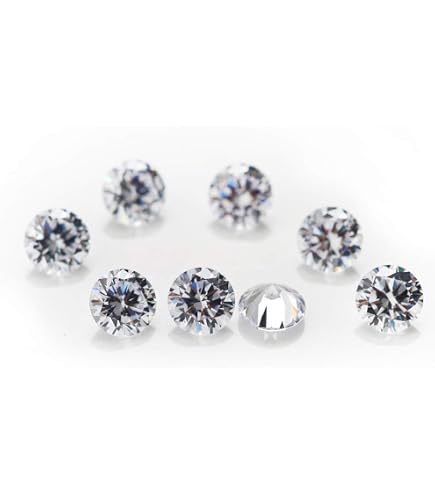 Cubic Zirconia Loose 8mm - Ireland