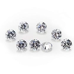 Moissanite Forever One White D Color VVS1 Round Cut