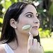 Navo Jade Roller for Face Neck and Body 100% Natural Healing Jade Stone Reduces Wrinkles and Puffy Eyes Anti Aging Therapy Treatment Skin Care Tool