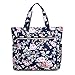 Women’s Nylon Floral Multi Pocket Top Handle Tote Handbags Bag Shoulder Bag Shopping Bags