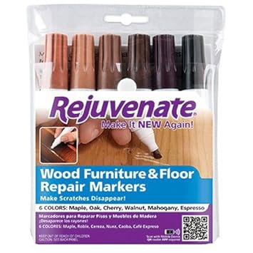Amazon.com: Rejuvenate Wood Furniture & Floor Repair Markers Make ...