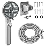 RV Shower Head with Hose, High Pressure 5 Mode