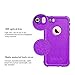 Zimu Joy iPhone 5 5S SE【2016 Edition】 Waterproof Case, IP68 Certified Waterproof Shockproof Dirtproof Protective Cover, Full Sealed Case with Built-in Screen Protector for iPhone 5 5S SE2016(Purple)