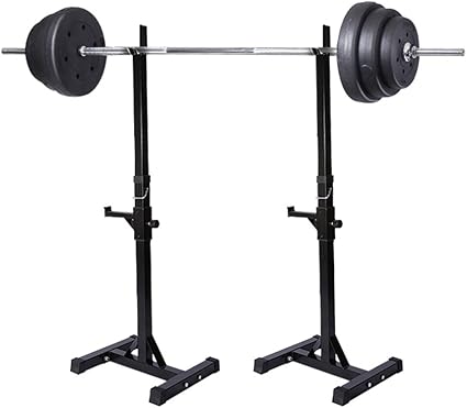 Cocoarm Hantelstander Hantelablage Breite Und Hohe Verstellbar Ablage Fur Langhantelstangen Fur Pressen Bankdrucken Oder Stehen Rutschfest Amazon De Sport Freizeit