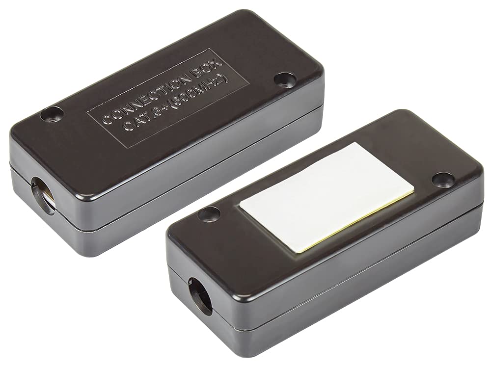 Good Connections Connection Box - Cat. 6A / Cat. 7 / max. 600 MHz / 10 Gigabit Enabled - LSA - Shielded and Metalized Housing