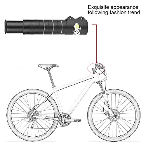 Fishlor Bike Handlebar Stem, Bike Fork Stem Extender Extension Bicycle Cycling Raiser Handlebar Riser Adapter(180mm)