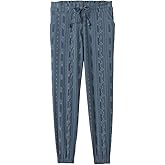 prAna Women's Standard Arlie Jogger, Nickel Jacquard, Large